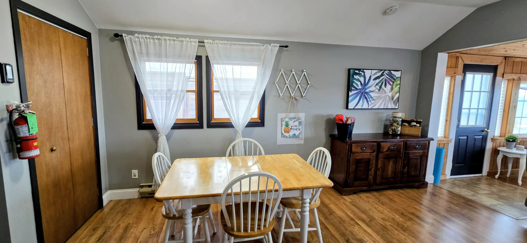 The main dining area